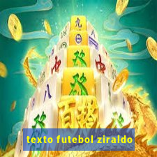 texto futebol ziraldo